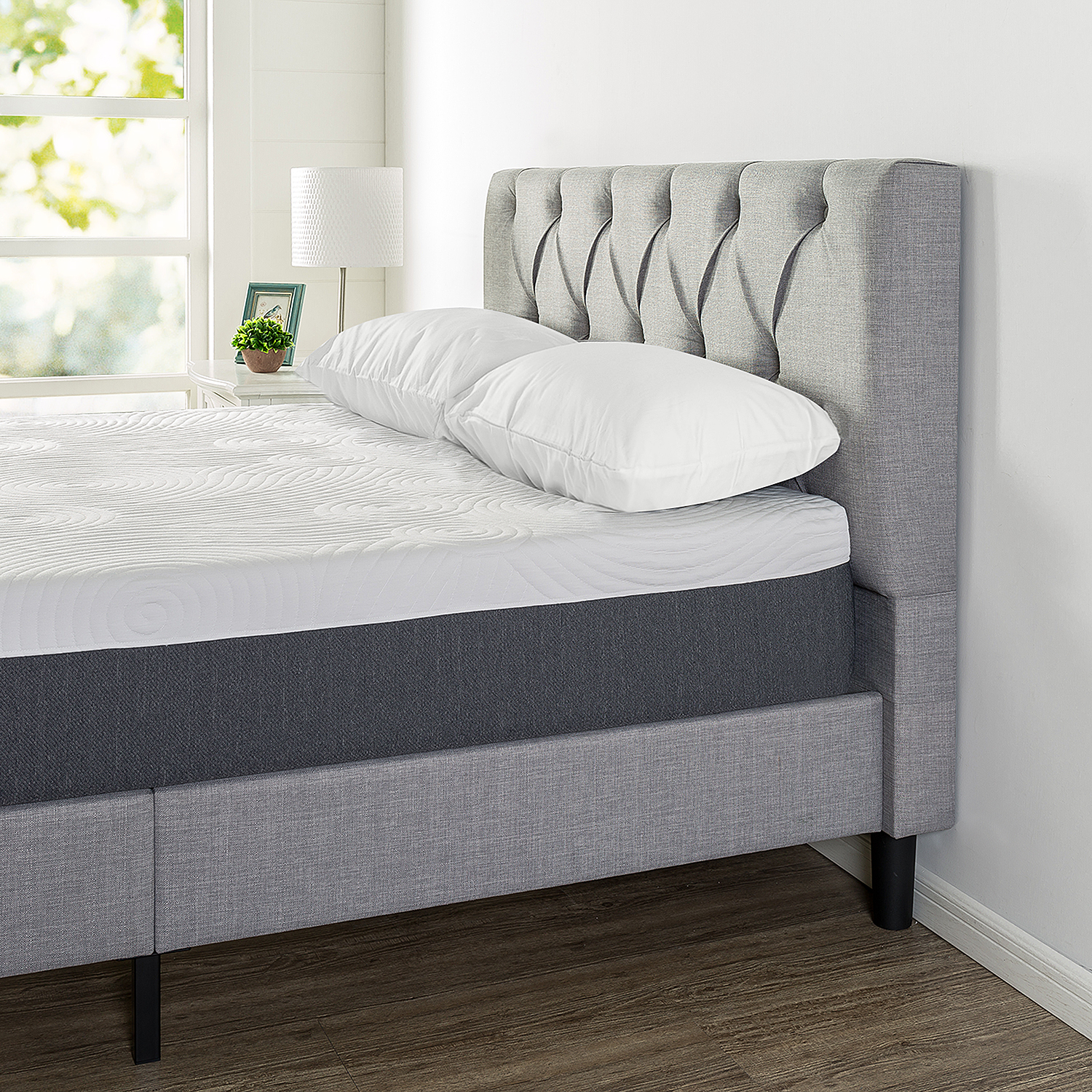 Zinus Classic Fabric Bed Frame Queen Double King Single